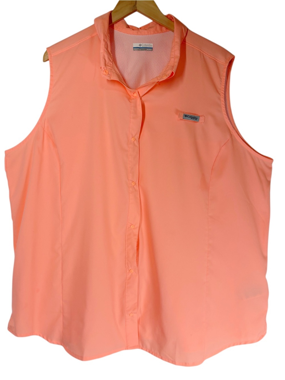 Columbia PFG Fishing Hiking Outdoor Sleeveless Women's Top Size 3 XL